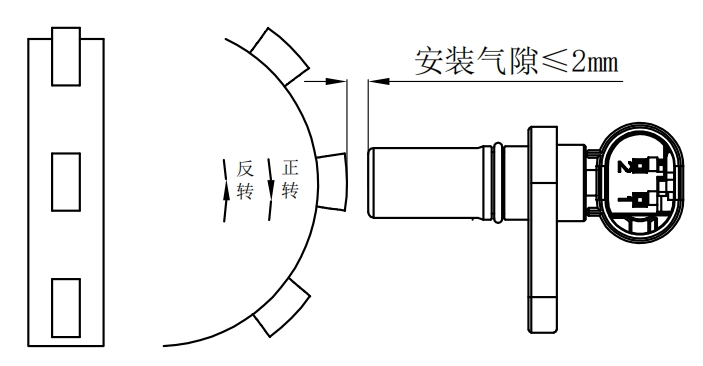 Spool Position Sensor,Speed sensor Spool Position Sensor,Speed sensor